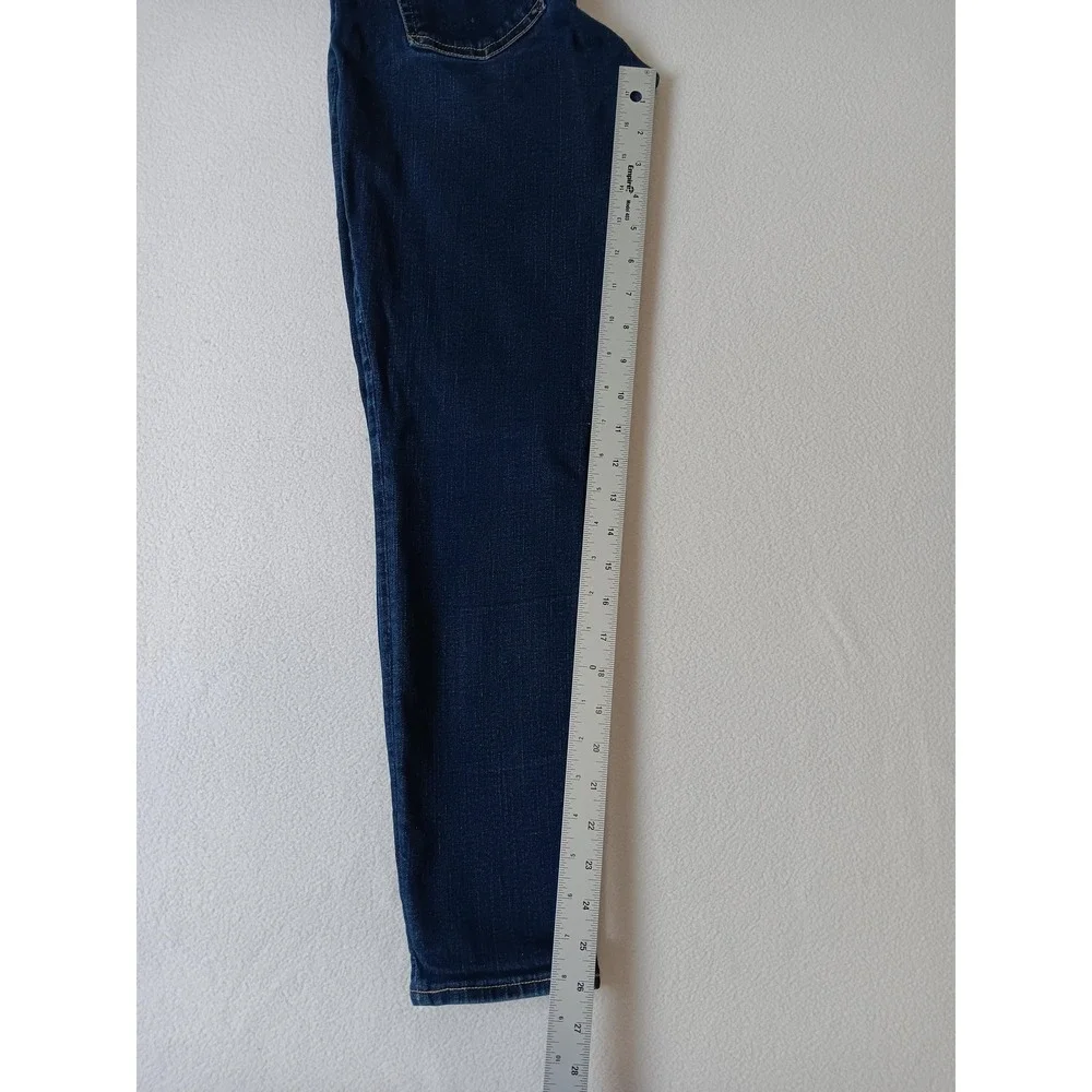 Gap Jeans Womens 6R Blue True Skinny High Rise Dark Wash Stretch Denim